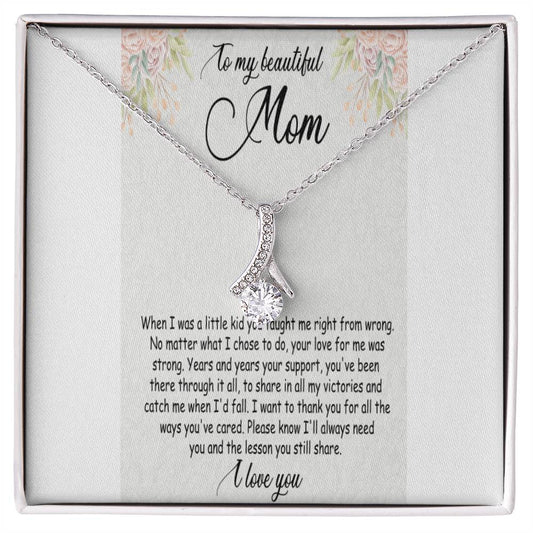 To My beauitful Mom