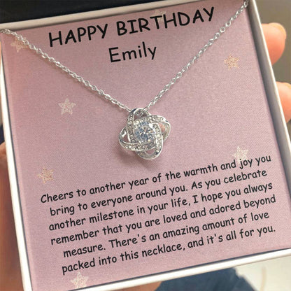 This Special personilized necklace for her!