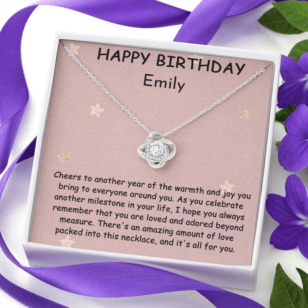 This Special personilized necklace for her!