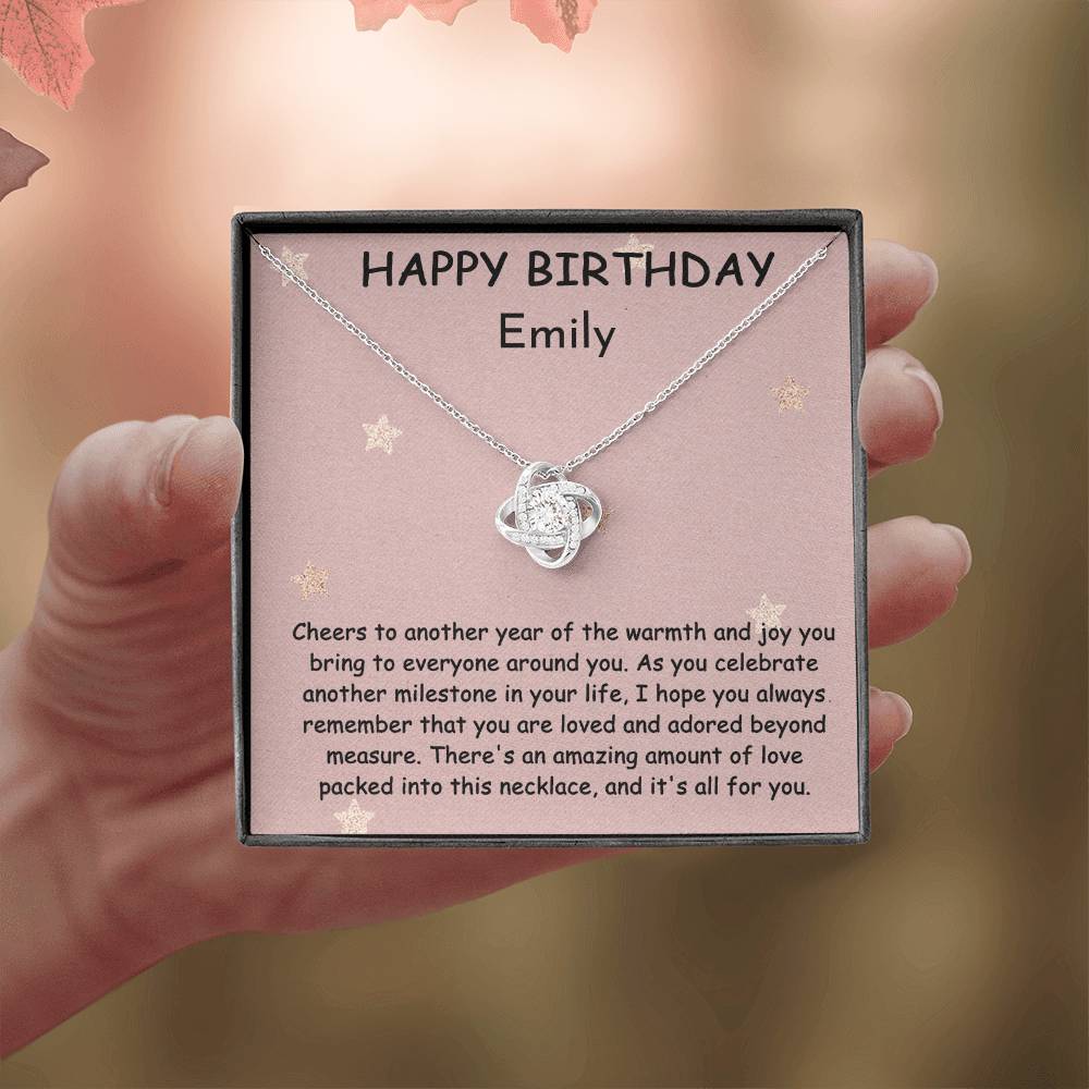 This Special personilized necklace for her!