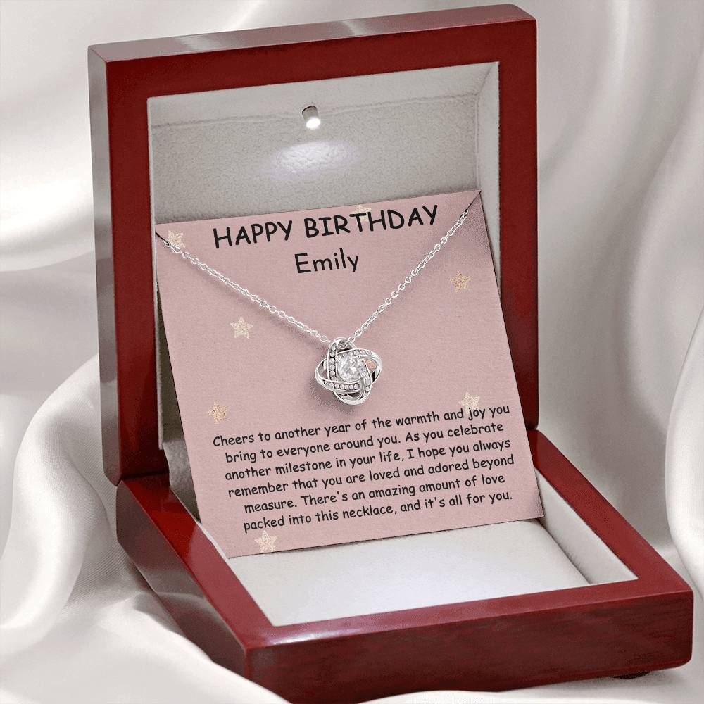 This Special personilized necklace for her!