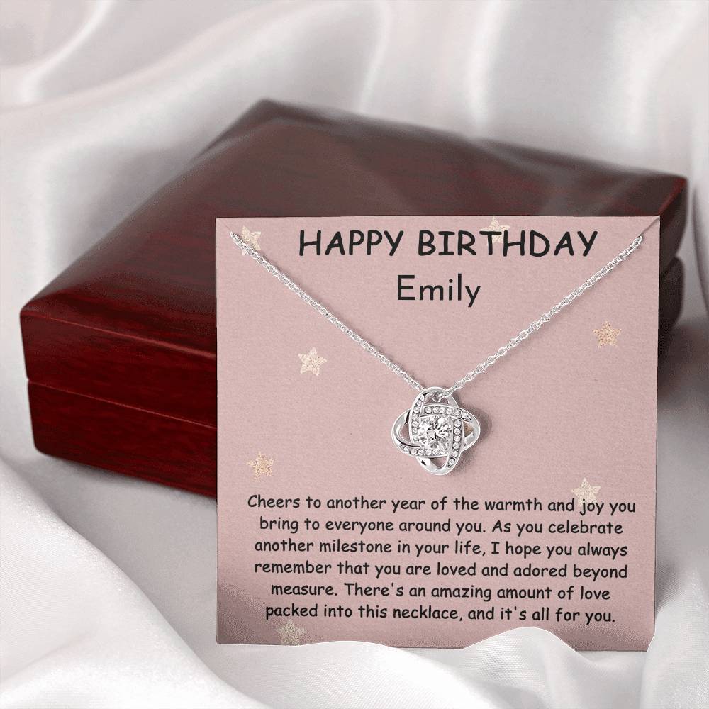 This Special personilized necklace for her!